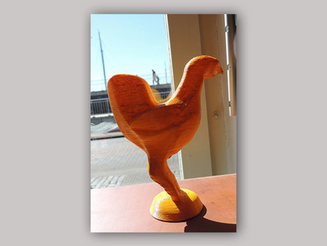 Space Chicken 3D Print 151470 Space Chicken 3D Print 151470