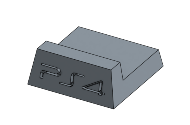 PS4 slim spacer foot 3D Print 151552