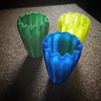 Small Mini Daffodil Trumpet Vase 3D Printing 151661