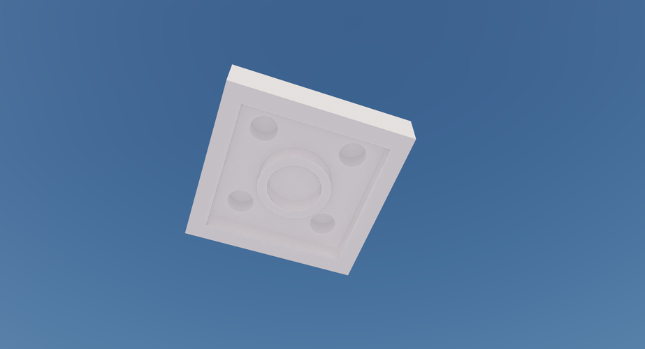 LEGO Brick-2X2-S 3D Print 151763 LEGO Brick-2X2-S 3D Print 151763