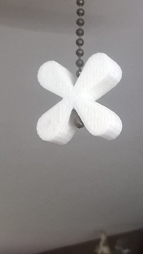 Pull Cord Ends for Ceiling Fan 3D Print 152114