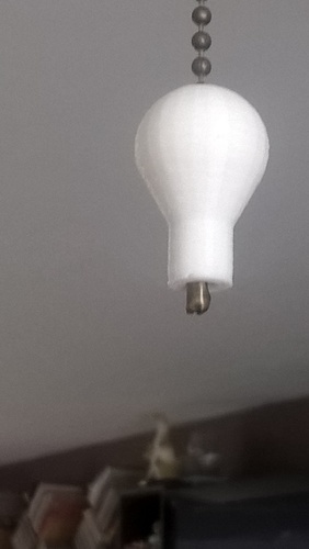 Pull Cord Ends for Ceiling Fan 3D Print 152115