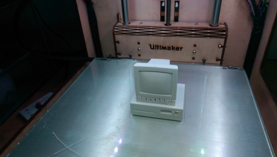 Classic Computer Miniature  3D Print 15243
