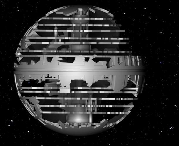 Death Star HQ (Star Wars) 3D Print 152540