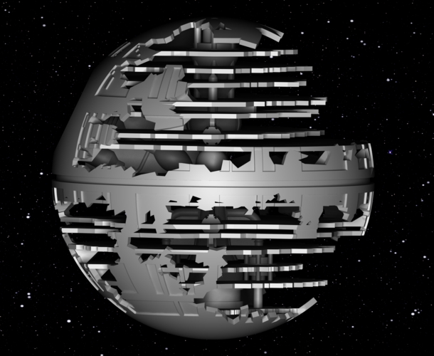 Death Star HQ (Star Wars) 3D Print 152541