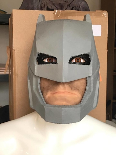Armored Batman Helmet BvS DOJ 3D Print 152596