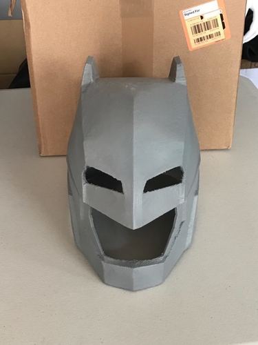 Armored Batman Helmet BvS DOJ 3D Print 152600