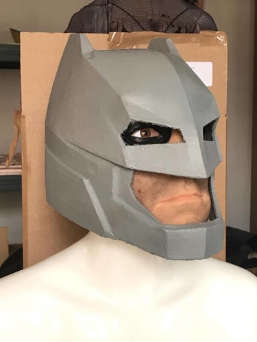 Armored Batman Helmet BvS DOJ 3D Print 152601