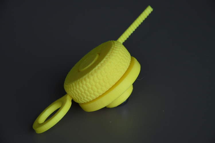 Powerful Spinning Top 3D Print 152732