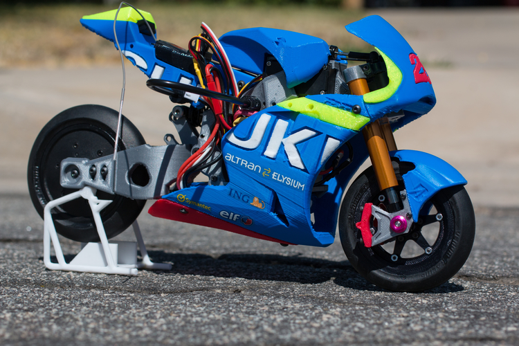 2016 Suzuki GSX-RR 1:8 Racing RC MotoGP Version2 3D Print 153292