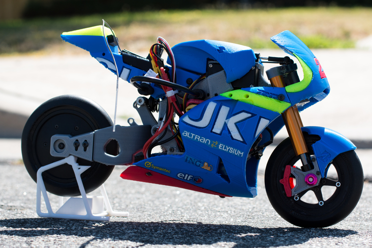 2016 Suzuki GSX-RR 1:8 Racing RC MotoGP Version2 3D Print 153297