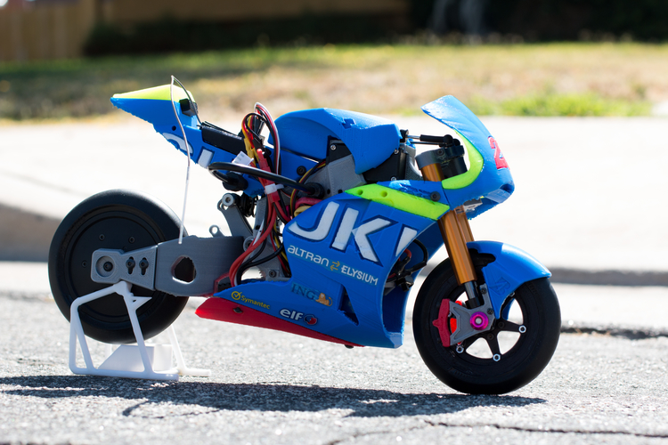 2016 Suzuki GSX-RR 1:8 Racing RC MotoGP Version2 3D Print 153298