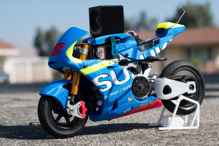 2016 Suzuki GSX-RR 1:8 Racing RC MotoGP Version2 3D Print 153299