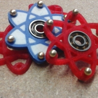 Small Atomic Fidget Spinner 3D Printing 153311