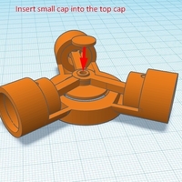 Small Reciprocating engine fidget 3D Printing 153412