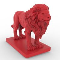 Small Lion Gargoyle 3D Printing 15360