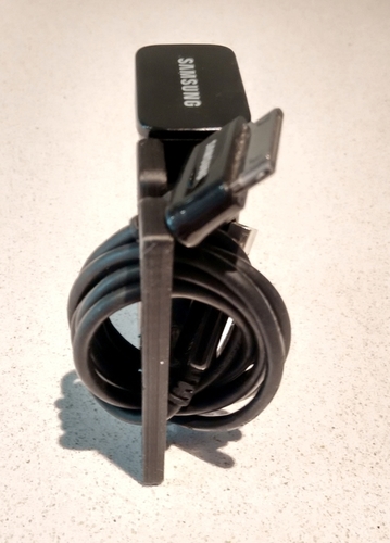 Charger/cord holder 3D Print 153638 Charger/cord holder 3D Print 153638