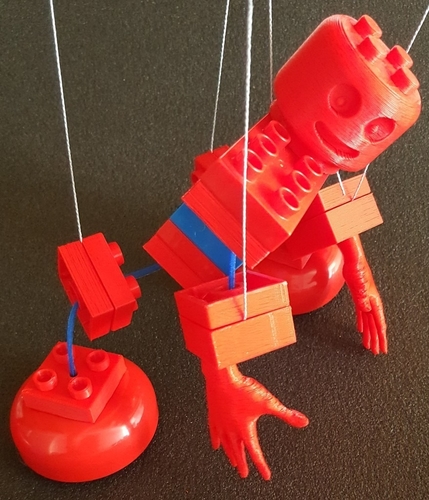 DUPLO PUPPETS 3D Print 153701 DUPLO PUPPETS 3D Print 153701