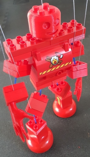 DUPLO PUPPETS 3D Print 153702 DUPLO PUPPETS 3D Print 153702