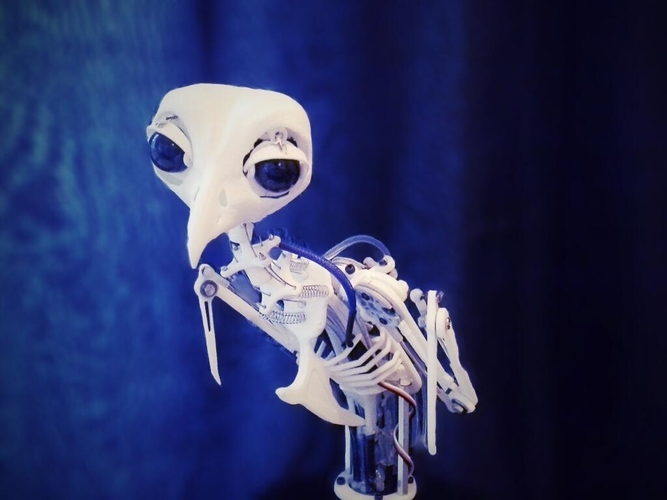 Animatronic Bird Armature (head sold separatly) 3D Print 153820