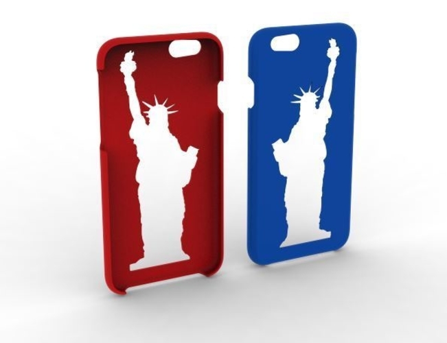 iPhone 6 / 6s  Statue of Liberty Phone Case 3D Print 153873