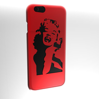 Small ​iPhone 6 / 6s  ​​Marilyn Monroe Case 3D Printing 154018
