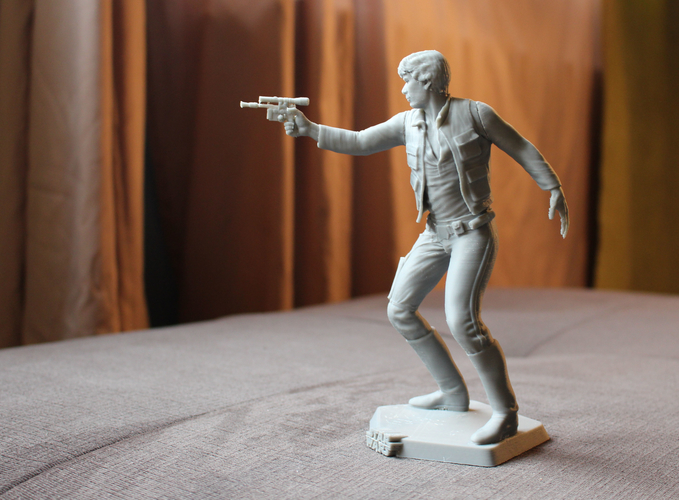 han solo 3D Print 154096 han solo 3D Print 154096