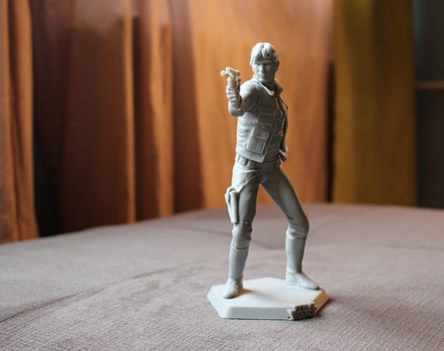 han solo 3D Print 154098 han solo 3D Print 154098