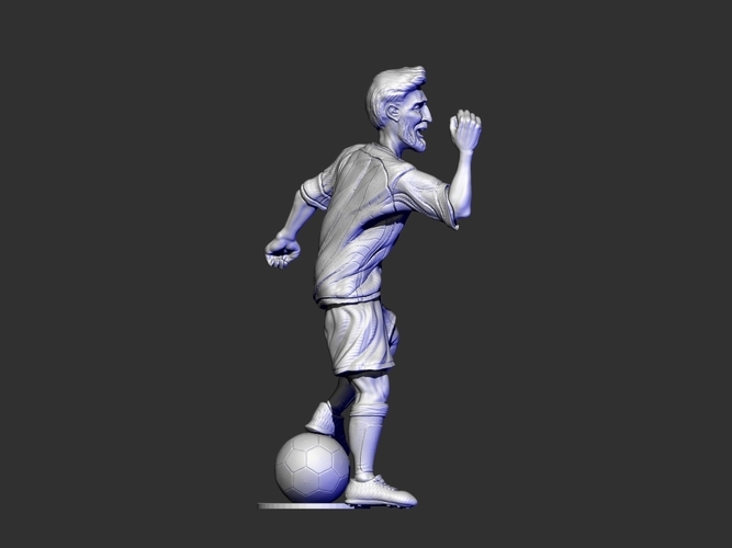 soccer guy 3D Print 154140 soccer guy 3D Print 154140