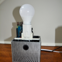 Smart Assistant Speaker and Lamp (Google Assistant or Amazon Ale - Thumbnail 2