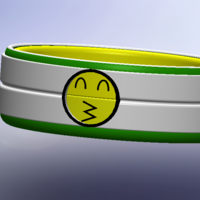 Small Totemoji bracelet version 2 3D Printing 154511