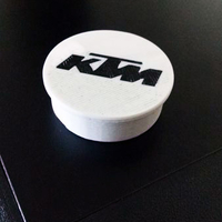 Small KTM Frame Plug 990 LC8 3D Printing 154610