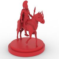 Small Spartan Warrior 3D Printing 15464