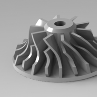 Small Impeller 3D Printing 154707