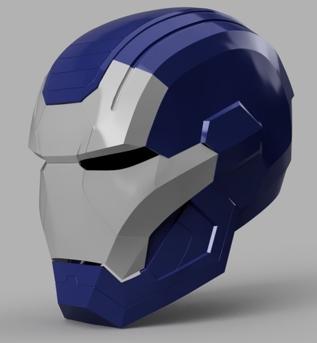 Iron Patriot Helmet (Iron Man) 3D Print 154829