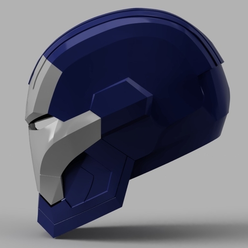 Iron Patriot Helmet (Iron Man) 3D Print 154831