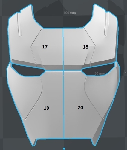Iron Patriot Helmet (Iron Man) 3D Print 154834