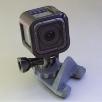 Small GoPro Hero Session Mount for Ultimaker 3D Printing 154903