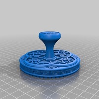 Small Year of The Snake Stamp 3D Printing 15492