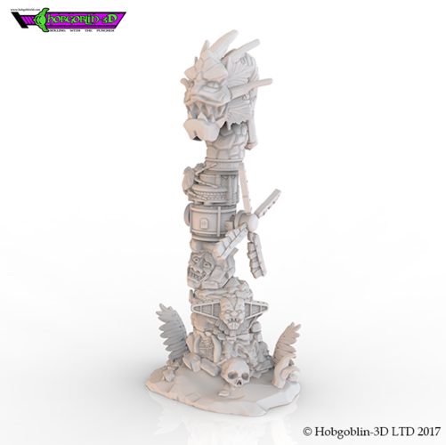 HG3D Totem of Six - 28mm 3D Print 155311 HG3D Totem of Six - 28mm 3D Print 155311