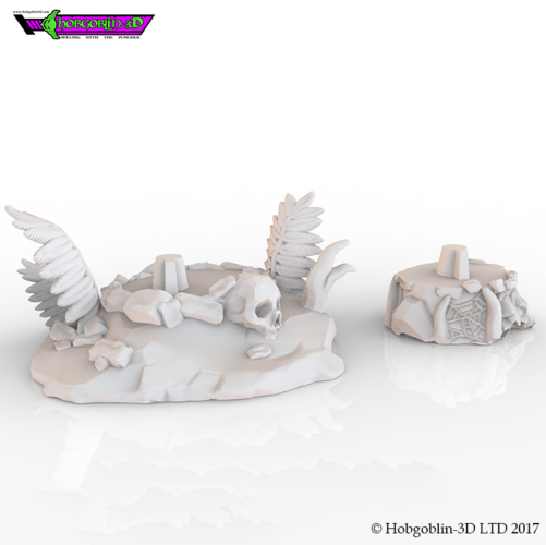 HG3D Totem of Six - 28mm 3D Print 155313 HG3D Totem of Six - 28mm 3D Print 155313