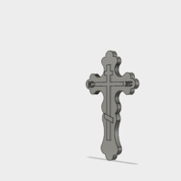 Small slavic cross 3D Printing 155593