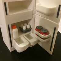 Small Miniature Milk & Egg &  Can 3D Printing 155706
