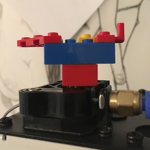 MPSM LEGO Base Spinner (build anything on top!) 3D Print 155843
