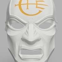 Small Dishonored Overseer Mask 3D Printing 155862