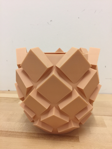 Pinecone/Pineapple Inspired Flower Pots 3D Print 155893