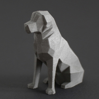 Low Poly Dog - Beto - Thumbnail 1