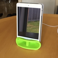 Small iPad Mini Speaker dock 3D Printing 156244