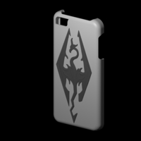Small iphone 5s Skyrim case 3D Printing 156314
