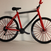 Small Single Bicycle 3D Printing 156441